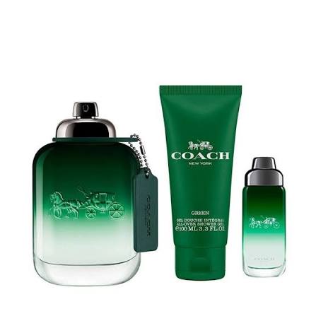 C SET COACH NEW YORK GREEN